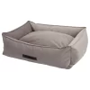Wooff Cocoon Velours - Hondenkussen - 60x40x18 Cm Grijs Small