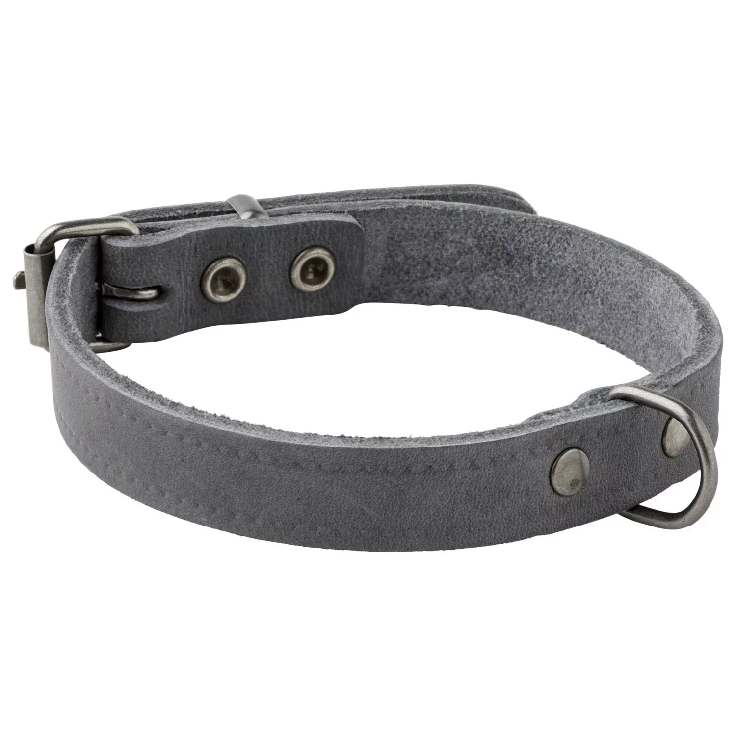 Adori Halsband Vetleder Met Print Grijs - Hondenhalsband 1 Adori Halsband Vetleder Met Print Grijs - Hondenhalsband