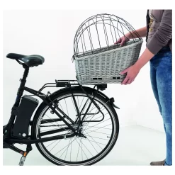 Trixie Fietsmand Voor Bagagedrager - Hondenfietsaccessoires - 35x49x55 Cm Grijs -Dierbenodigdheden-Honden 9016 30019867 7