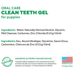 Tropiclean Fresh Breath Oral Care Gel Puppy - Gebitsverzorging - 59 Ml 15 G 6 Tropiclean Fresh Breath Oral Care Gel Puppy - Gebitsverzorging - 59 Ml 15 G -Dierbenodigdheden-Honden 9073 30012344 3