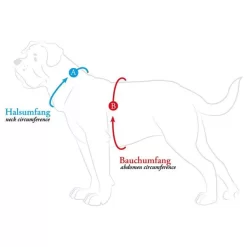 Hunter Harnas Maldon Zwart&Grijs - Hondentuig -Dierbenodigdheden-Honden 9082 M 30013768 6