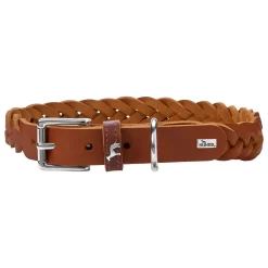 Hunter Halsband Solid Education Special Cognac - Hondenhalsband