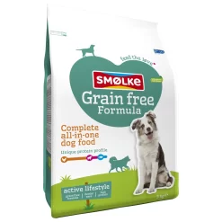 Smolke Adult Grain Free Formula Kip&Lam&Vis - Hondenvoer