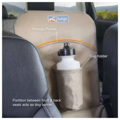 Kurgo Backseat Bridge - Hondenautoaccessoire - 132x40 Cm Beige Zwart Tot 45 Kg -Dierbenodigdheden-Honden 9196 30021344 7