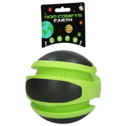 Dog Comets Ball Earth - Hondenspeelgoed - Ø 14 Cm Groen