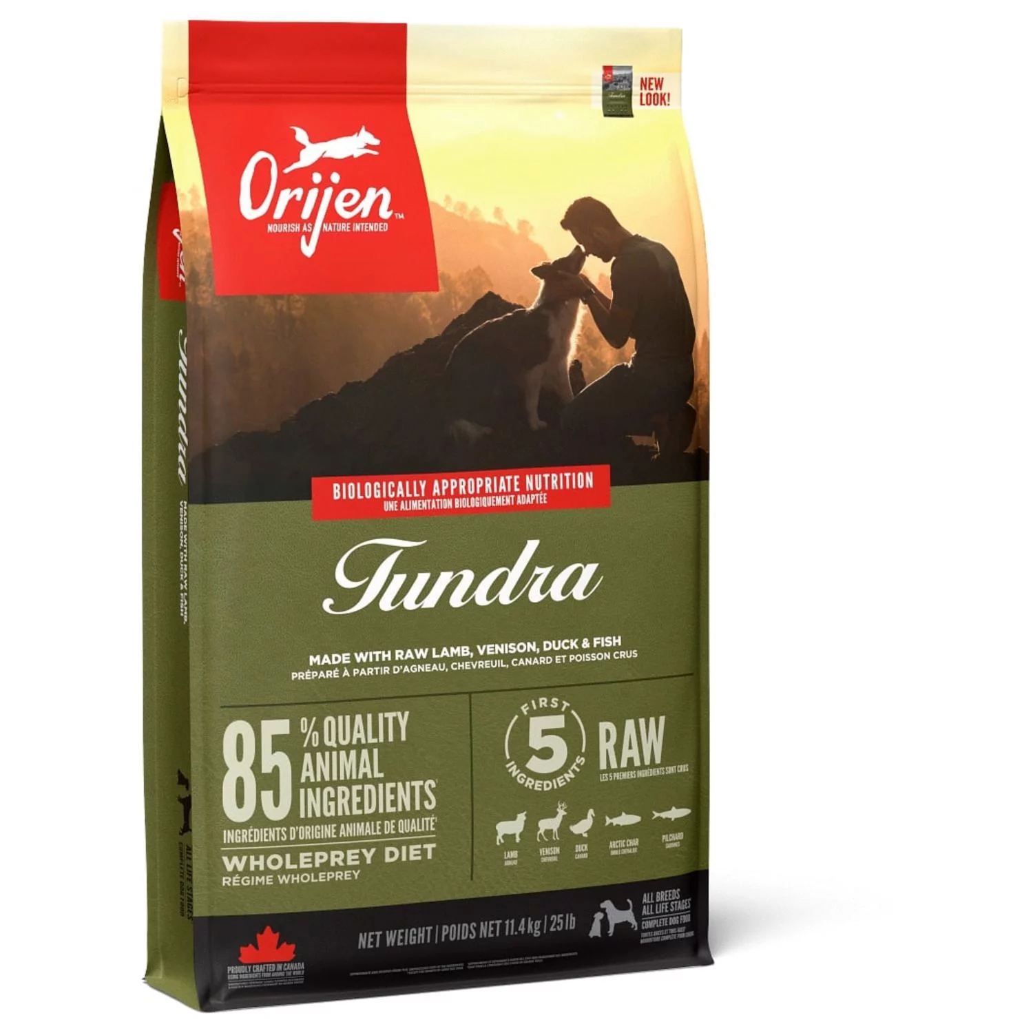 Orijen Whole Prey Tundra Dog Geit&Zwijn - Hondenvoer 3 Orijen Whole Prey Tundra Dog Geit&Zwijn - Hondenvoer - Afbeelding 3