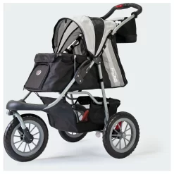 Innopet Hondenbuggy Comfort Efa Eco - Hondentrolley - 88x46x31 Cm Zwart Grijs