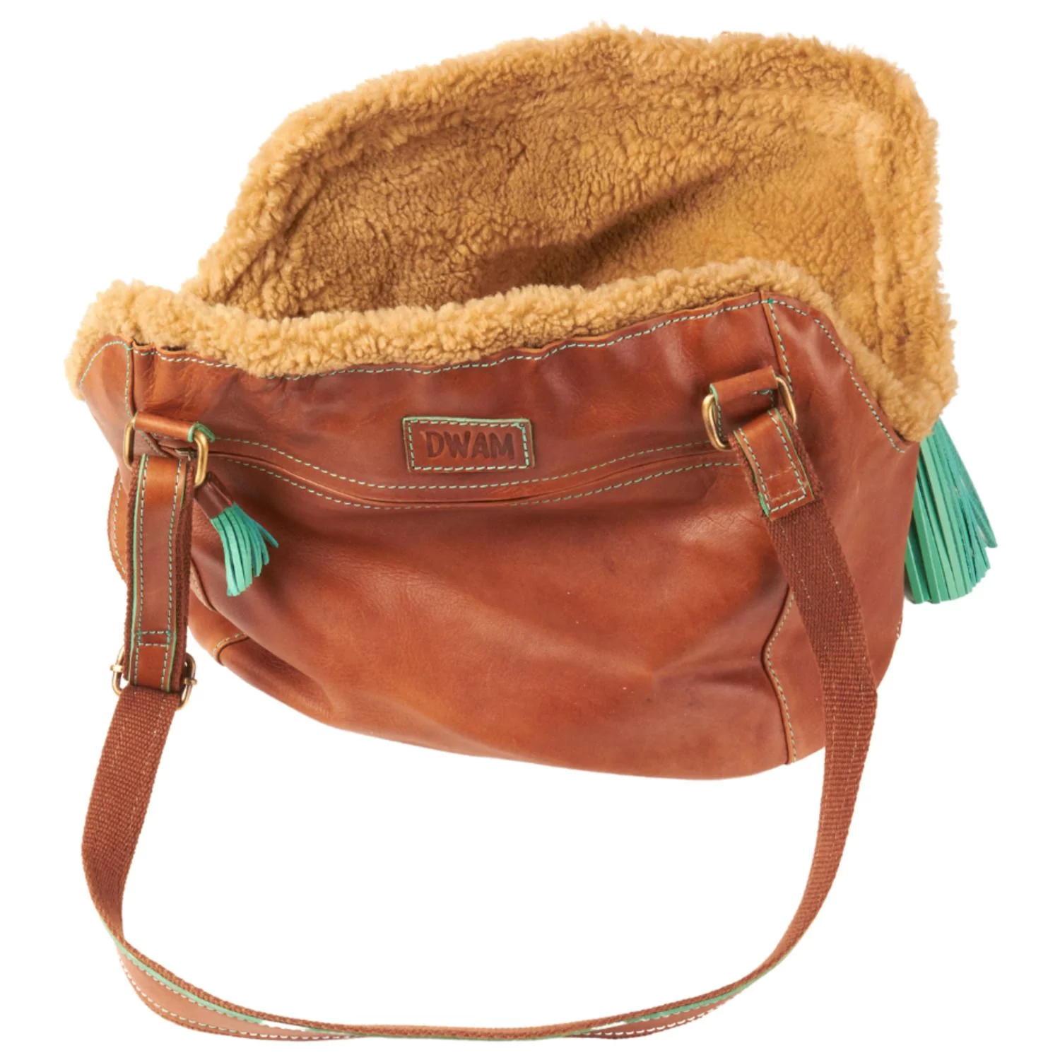 Dwam Hondentas Hipster Bag Blondie - Hondendraagtas - 32x20x27 Cm Bruin 2 Dwam Hondentas Hipster Bag Blondie - Hondendraagtas - 32x20x27 Cm Bruin - Afbeelding 2