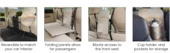 Kurgo Backseat Bridge - Hondenautoaccessoire - 132x40 Cm Beige Zwart Tot 45 Kg -Dierbenodigdheden-Honden 9535 30021344 3