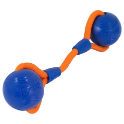 Chuckit! Chuckit Crunch Ball Duo Tug - Hondenspeelgoed - 30 Cm Blauw Oranje -Dierbenodigdheden-Honden 9604 30018224 3