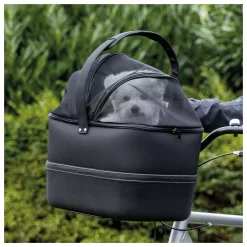 Trixie Fietsmand Stuur - Hondenfietsaccessoires - 41x47x29 Cm 2042 G Zwart -Dierbenodigdheden-Honden 9614 30002504 5