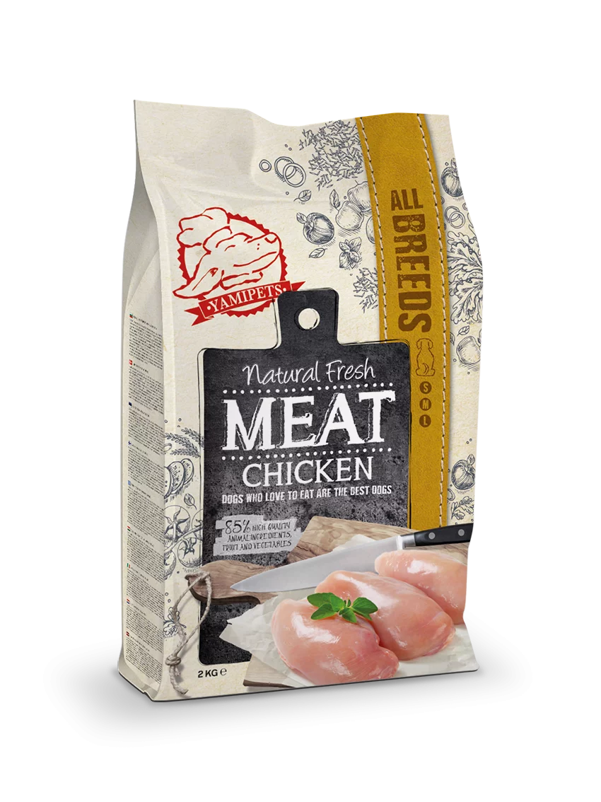 Natural Fresh Meat All Breeds Kip - Hondenvoer 1 Natural Fresh Meat All Breeds Kip - Hondenvoer