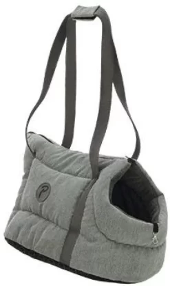 Petlando Draagtas Schiefer - Hondendraagtas - 42x27x30 Cm Grijs