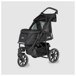 Innopet Hondenbuggy Premium Cozy - Hondentrolley - 78x57x109 Cm Zwart Bruin 10 Innopet Hondenbuggy Premium Cozy - Hondentrolley - 78x57x109 Cm Zwart Bruin -Dierbenodigdheden-Honden 9716 30018596 3
