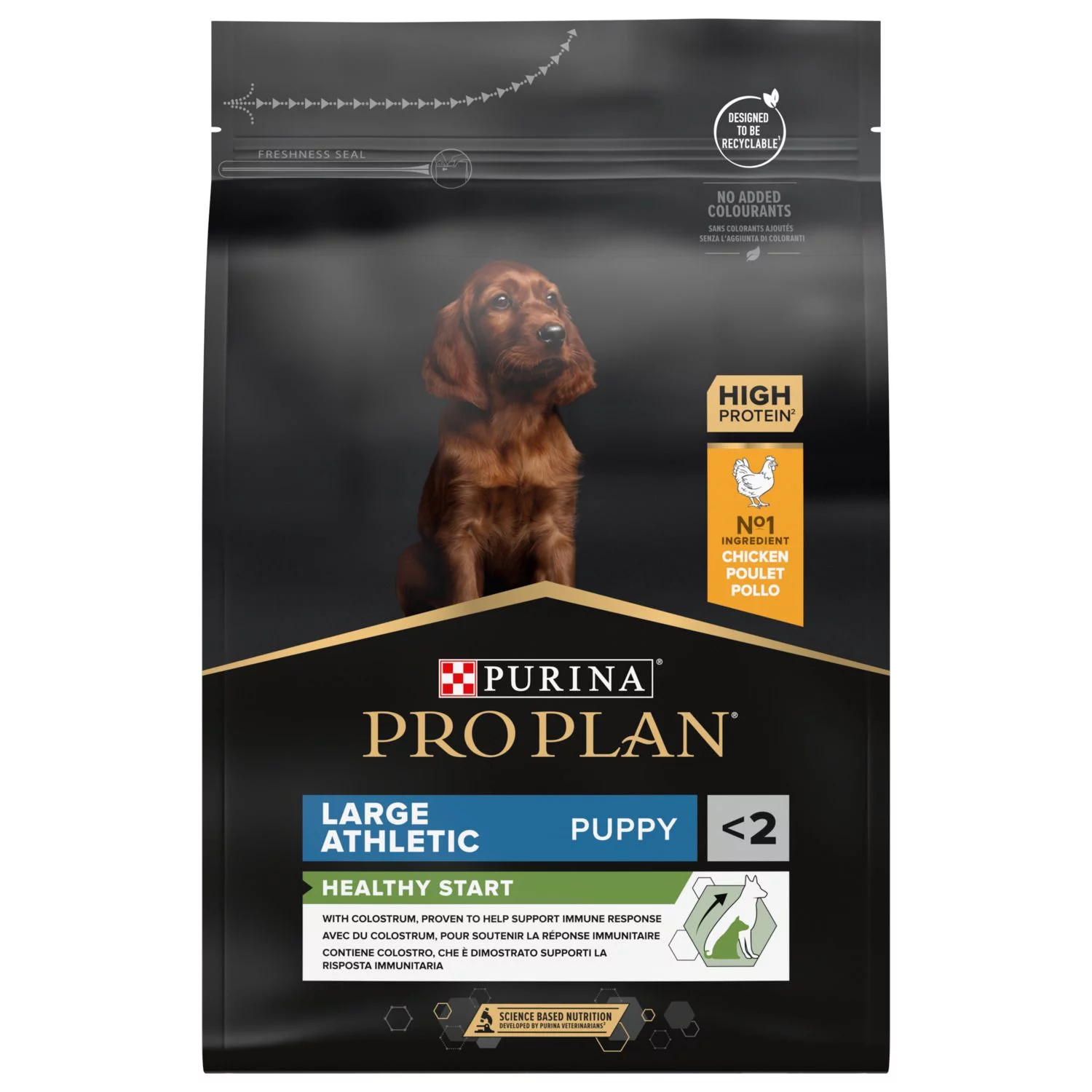Pro Plan Dog Puppy Large Breed Athletic Kip - Hondenvoer 4 Pro Plan Dog Puppy Large Breed Athletic Kip - Hondenvoer - Afbeelding 4