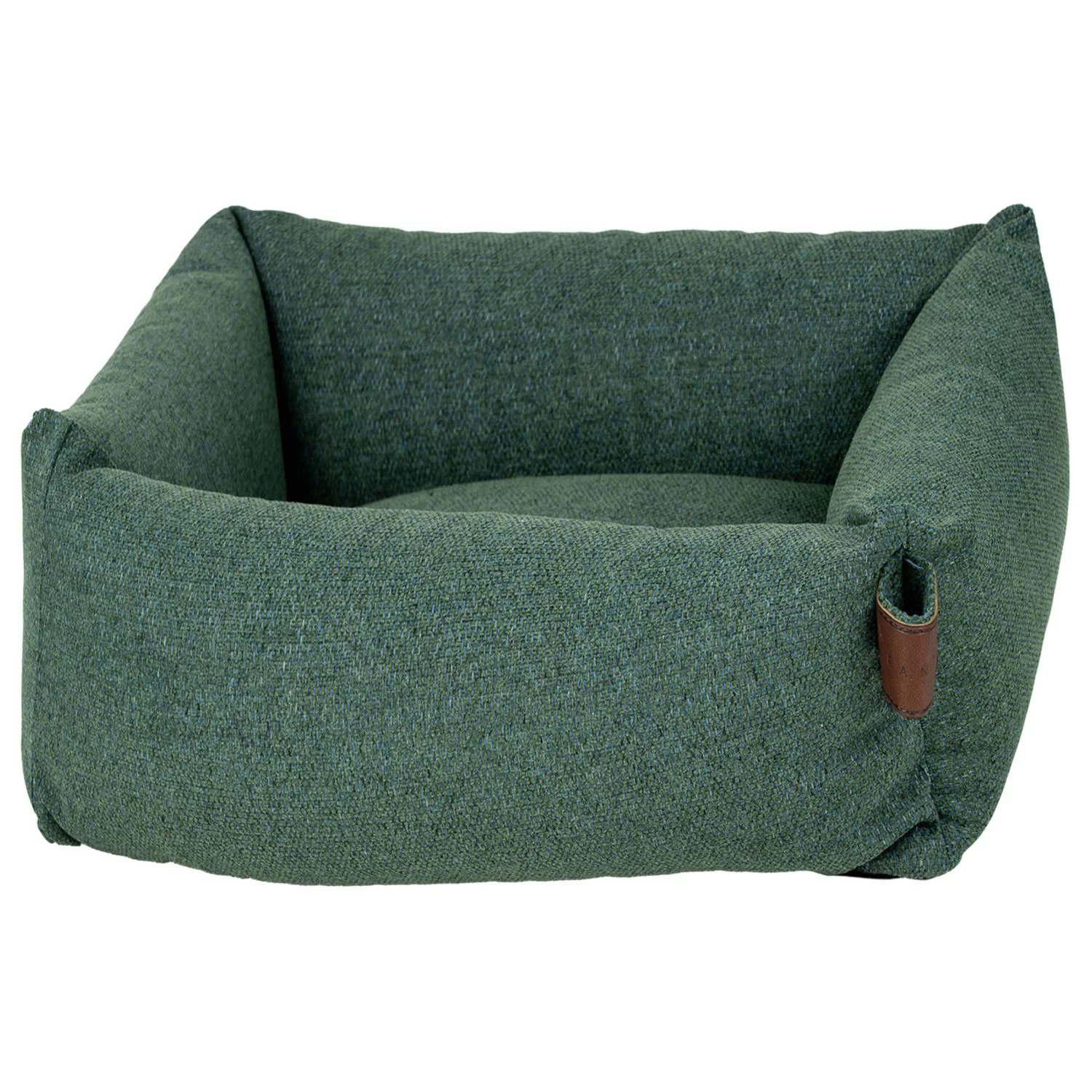 Fantail Mand Snug Botanical Green - Groen - Hondenmand 1 Fantail Mand Snug Botanical Green - Groen - Hondenmand