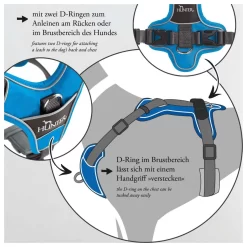 Hunter Harnas Divo Groen&Grijs - Hondentuig 17 Hunter Harnas Divo Groen&Grijs - Hondentuig -Dierbenodigdheden-Honden 9869 M 30013781 8