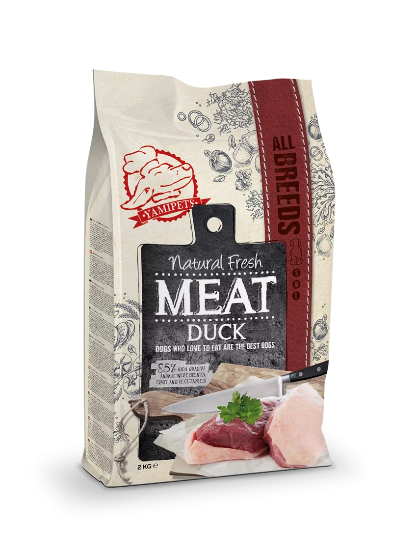 Natural Fresh Meat All Breeds Eend - Hondenvoer 1 Natural Fresh Meat All Breeds Eend - Hondenvoer